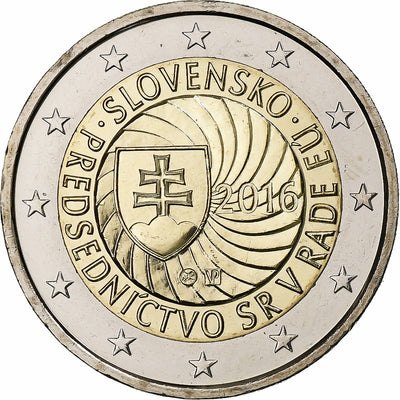 Slowakei, 
            
               2 Euro, 
            
               Slovak Presidency of the Council of the European Union