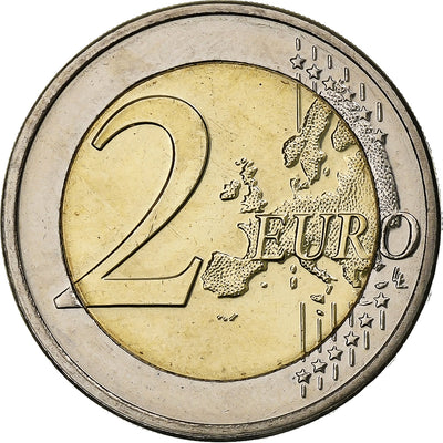 Luxemburg, 
            
               2 Euro, 
            
               50 Years of Grand Duchess Charlotte Bridge