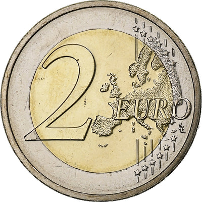 Luxemburg, 
            
               2 Euro, 
            
               Henri I Volunteer Army