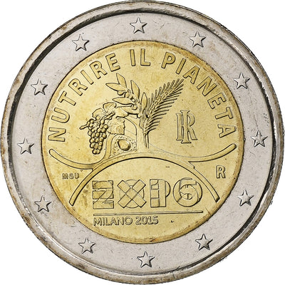 Italien, 
            
               2 Euro, 
            
               Expo Milano 2015