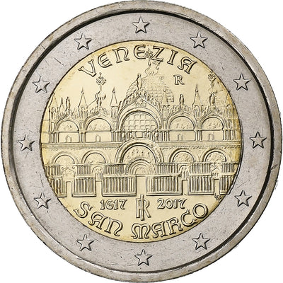 Italien, 
            
               2 Euro, 
            
               St. Mark's Basilica