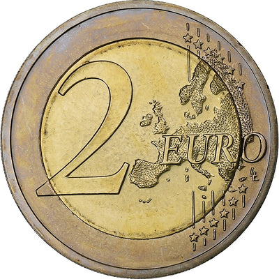 Deutschland, 
            
               2 Euro, 
            
               25 Years of German Unity