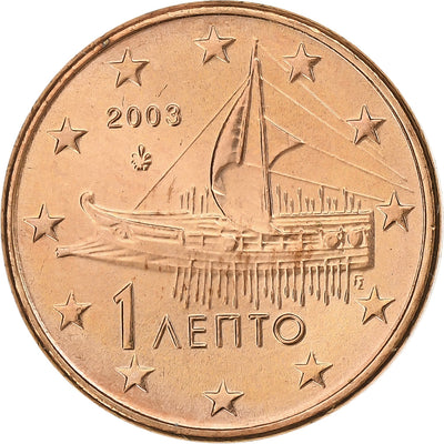 Griechenland, 
            
               Euro Cent, 
            
               2003