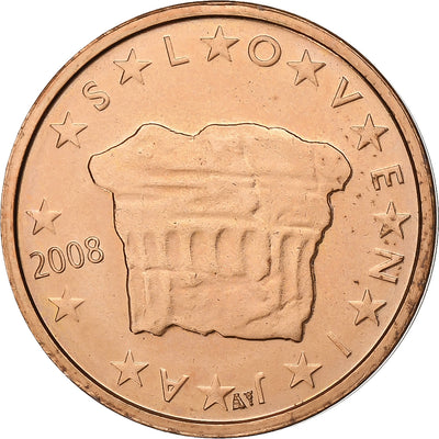 Slowenien, 
            
               2 Euro Cent, 
            
               2008