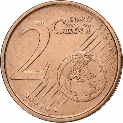 Spanien, 
            
               2 Euro Cent, 
            
               2001