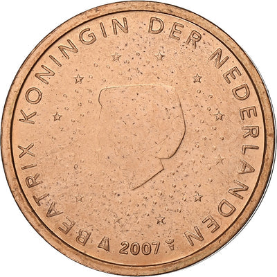 Niederlande, 
            
               2 Euro Cent, 
            
               2007