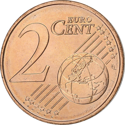 Griechenland, 
            
               2 Euro Cent, 
            
               2008