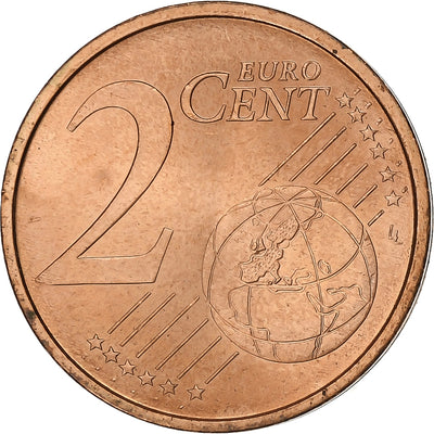 Spanien, 
            
               2 Euro Cent, 
            
               2008