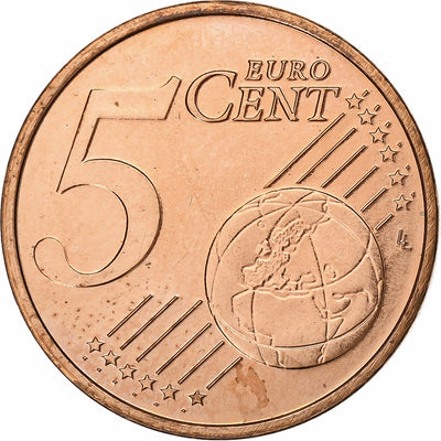 Slowenien, 
            
               5 Euro Cent, 
            
               2008