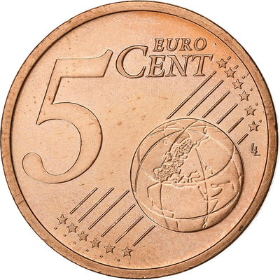 Ireland, 
            
               5 Euro Cent, 
            
               2005