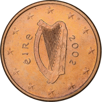 Ireland, 
            
               5 Euro Cent, 
            
               2002