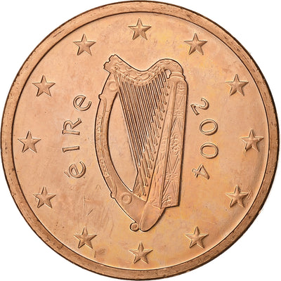 Ireland, 
            
               5 Euro Cent, 
            
               2004