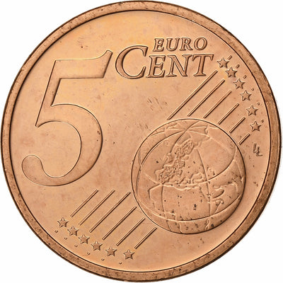 Ireland, 
            
               5 Euro Cent, 
            
               2004