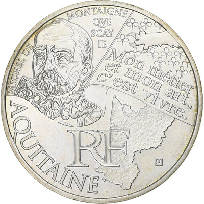 Frankreich, 
            
               10 Euro, 
            
               Aquitaine