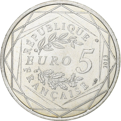 Frankreich, 
            
               5 Euros, 
            
               2013