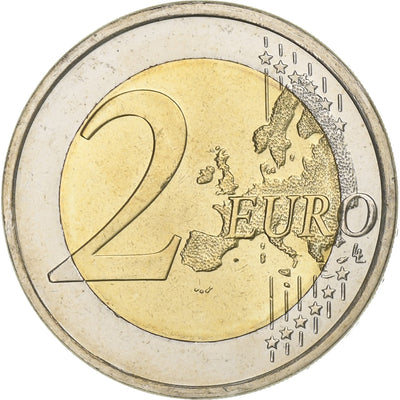 Finnland, 
            
               2 Euro, 
            
               30 ans   Drapeau européen