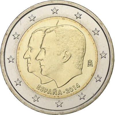 Spanien, 
            
               2 Euro, 
            
               Portraits