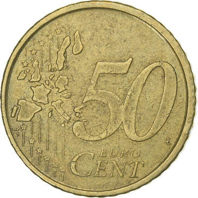 Spanien, 
            
               50 Euro Cent, 
            
               2001