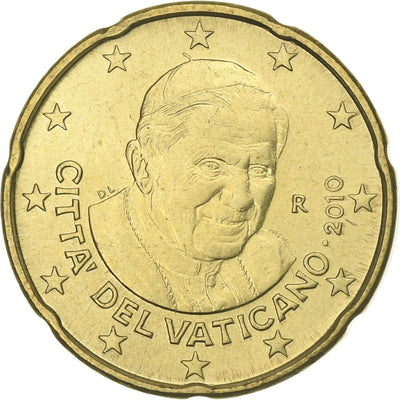 Vatikanstadt, 
            
               Benedict XVI, 
            
               20 Euro Cent