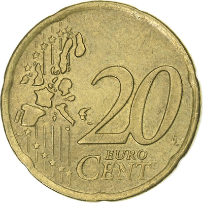 Griechenland, 
            
               20 Euro Cent, 
            
               2002