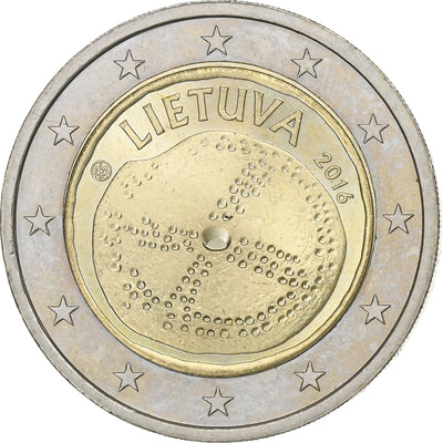 Lithuania, 
            
               2 Euro, 
            
               CULTURE BALTE