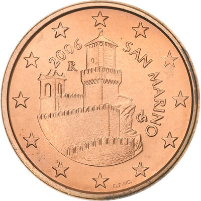 San Marino, 
            
               5 Centimes, 
            
               2006