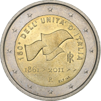 Italien, 
            
               2 Euro, 
            
               2011