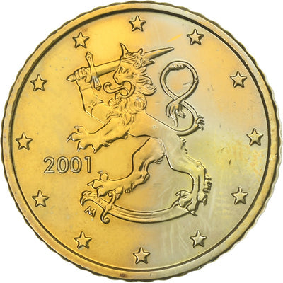 Finnland, 
            
               50 Euro Cent, 
            
               2001