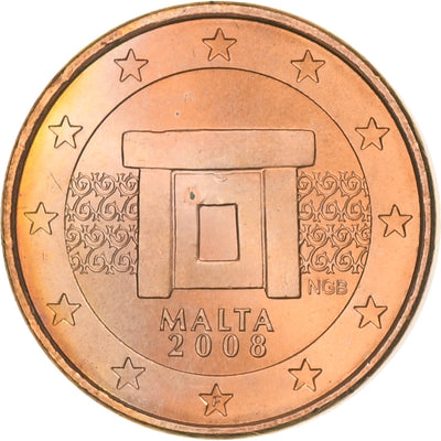 Malta, 
            
               Euro Cent, 
            
               2008