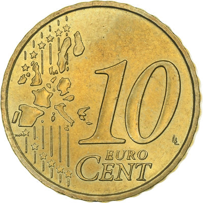 Monaco, 
            
               Rainier III, 
            
               10 Euro Cent