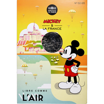 Frankreich, 
            
               10 Euro, 
            
               Mickey Libre comme l'air