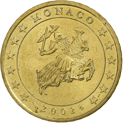 Frankreich, 
            
               Rainier III, 
            
               50 Euro Cent