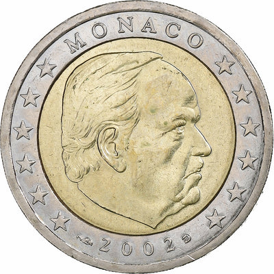 Frankreich, 
            
               Rainier III, 
            
               2 Euro