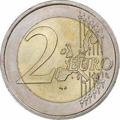 Frankreich, 
            
               Rainier III, 
            
               2 Euro