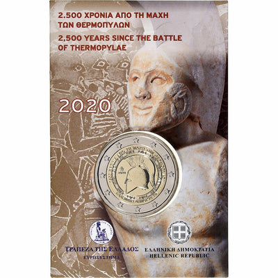 Griechenland, 
            
               2 Euro, 
            
               Battle of Thermopylae