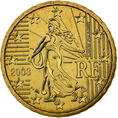 Frankreich, 
            
               10 Euro Cent, 
            
               BU