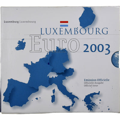 Luxemburg, 
            
               Set 1 ct. - 2 Euro, 
            
               Pont Adolphe