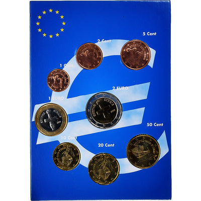 Zypern, 
            
               Set 1 ct. - 2 Euro, 
            
               euro set