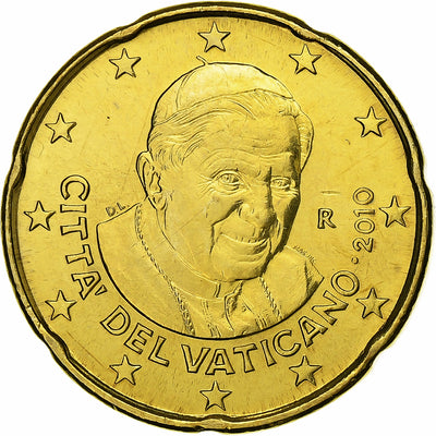 Vatikan, 
            
               Benedict XVI, 
            
               20 Euro Cent