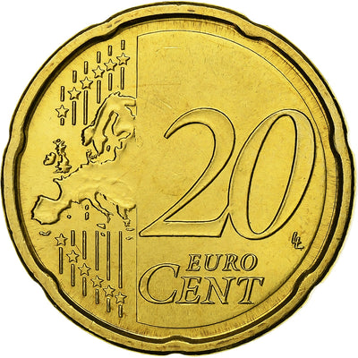 Vatikan, 
            
               Benedict XVI, 
            
               20 Euro Cent