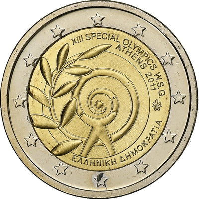 Griechenland, 
            
               2 Euro, 
            
               Olympic Games