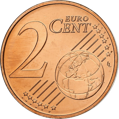 Österreich, 
            
               2 Euro Cent, 
            
               2008