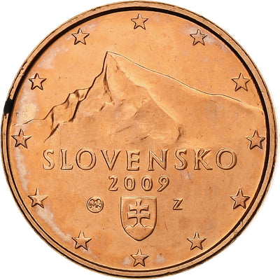 Slowakei, 
            
               Euro Cent, 
            
               2009