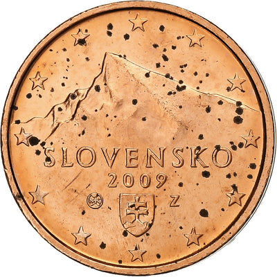 Slowakei, 
            
               2 Euro Cent, 
            
               2009