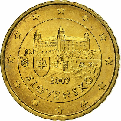 Slowakei, 
            
               10 Euro Cent, 
            
               2009