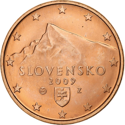 Slowakei, 
            
               5 Euro Cent, 
            
               2008