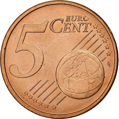 Slowakei, 
            
               5 Euro Cent, 
            
               2008