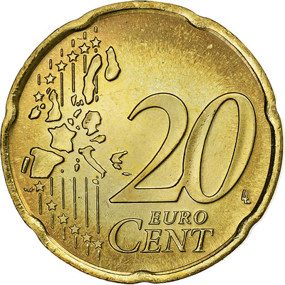 San Marino, 
            
               20 Euro Cent, 
            
               2002