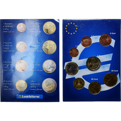 Slowenien, 
            
               Set 1 ct. - 2 Euro, 
            
               2002