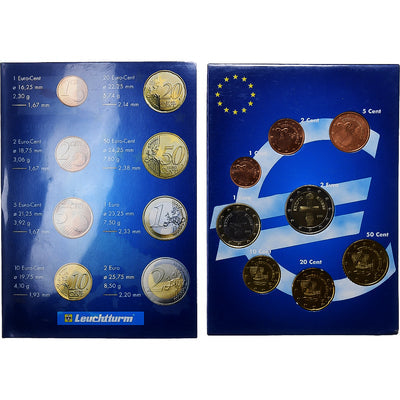 Zypern, 
            
               Set 1 ct. - 2 Euro, 
            
               2002